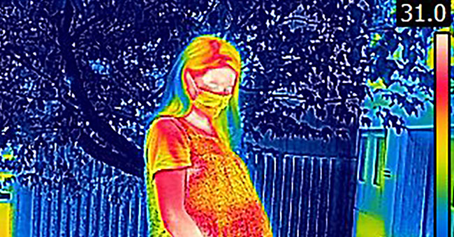 pregnant-woman-thermal-scan